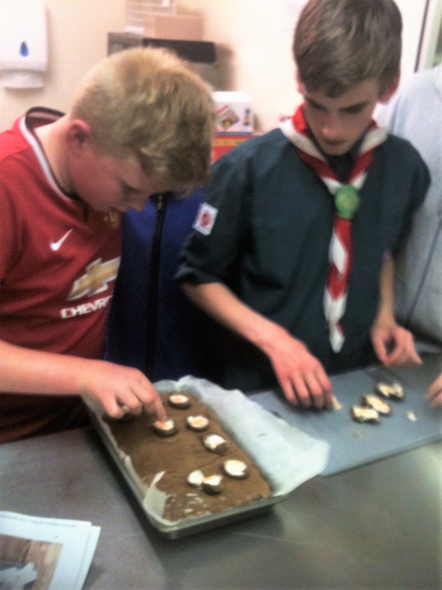 scouts cooking